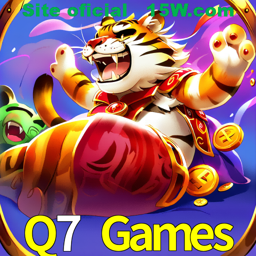Imagem promocional da Q7 Games mostrando a plataforma e suas vantagens